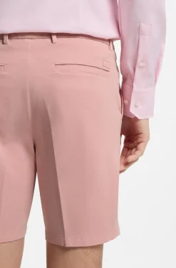 Modern-Fit Shorts aus Stretch-Baumwolle