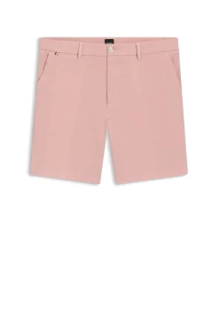 Modern-Fit Shorts aus Stretch-Baumwolle