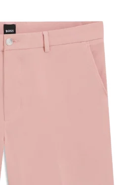 Modern-Fit Shorts aus Stretch-Baumwolle