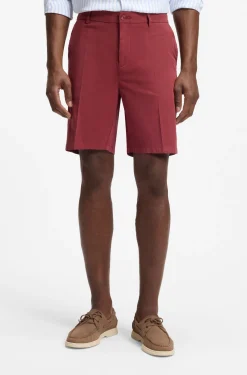 Modern-Fit Shorts aus Stretch-Baumwolle