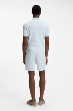 Modern-Fit Shorts aus Stretch-Baumwolle