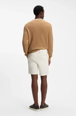 Modern-Fit Shorts aus Stretch-Baumwolle