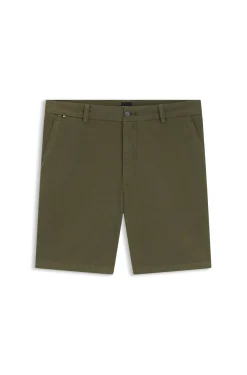 Modern-Fit Shorts aus Stretch-Baumwolle