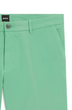 Modern-Fit Shorts aus Stretch-Baumwolle