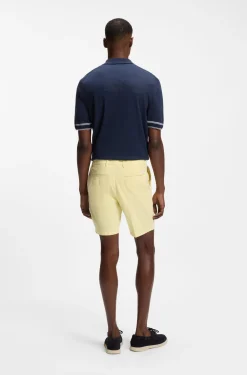 Modern-Fit Shorts aus Stretch-Baumwolle
