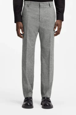 Modern-Fit Zweiteiler aus Sharkskin-Gewebe