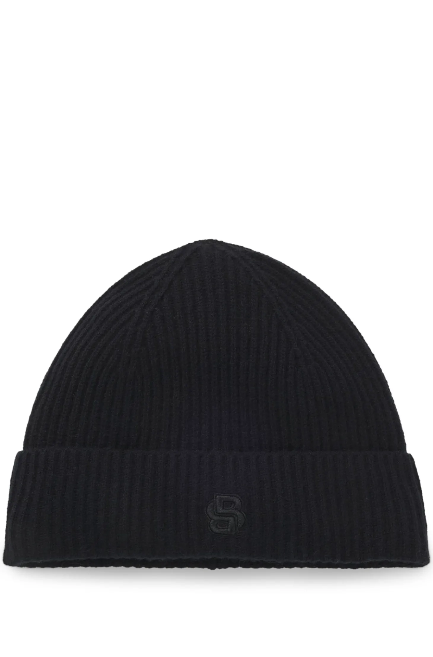Mütze aus Woll-Mix mit Kaschmir und Double-B-Monogramm