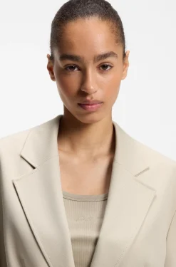 Oversized Blazer mit Gürtel