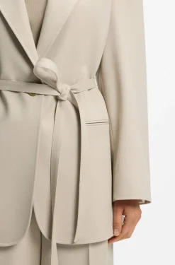 Oversized Blazer mit Gürtel