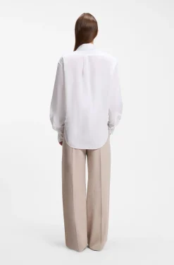 Oversized Bluse aus Baumwolle