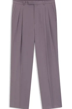 Oversized-Fit Hose aus drapiertem Twill