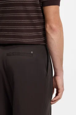 Oversized-Fit Hose aus drapiertem Twill