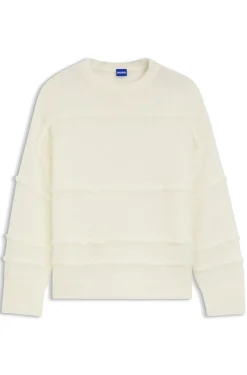 Oversized-Fit Pullover mit geschwungenen Linien