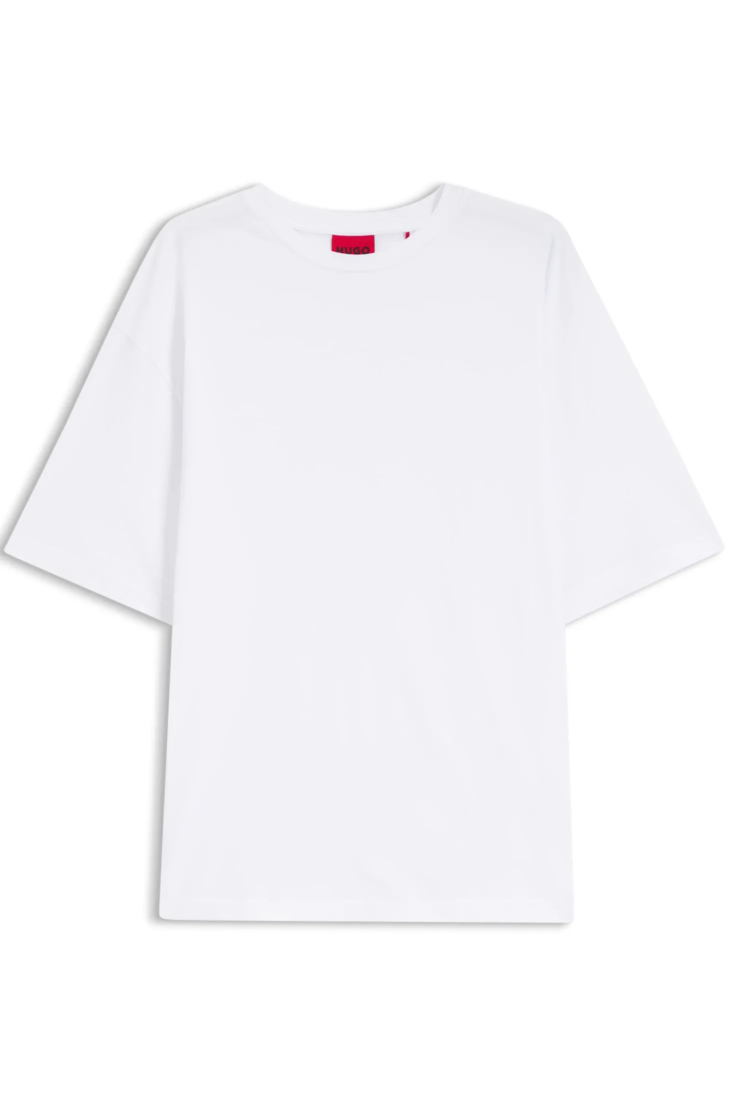 Oversized-Fit T-Shirt aus Baumwolle mit fortlaufendem Logo-Print