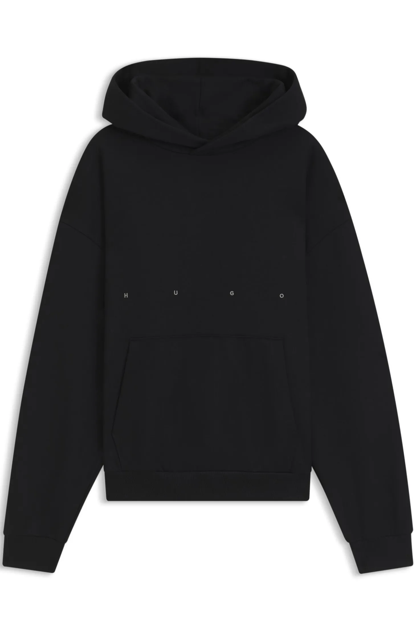 Oversized Hoodie aus Baumwoll-Terry mit Ballerina-Artwork