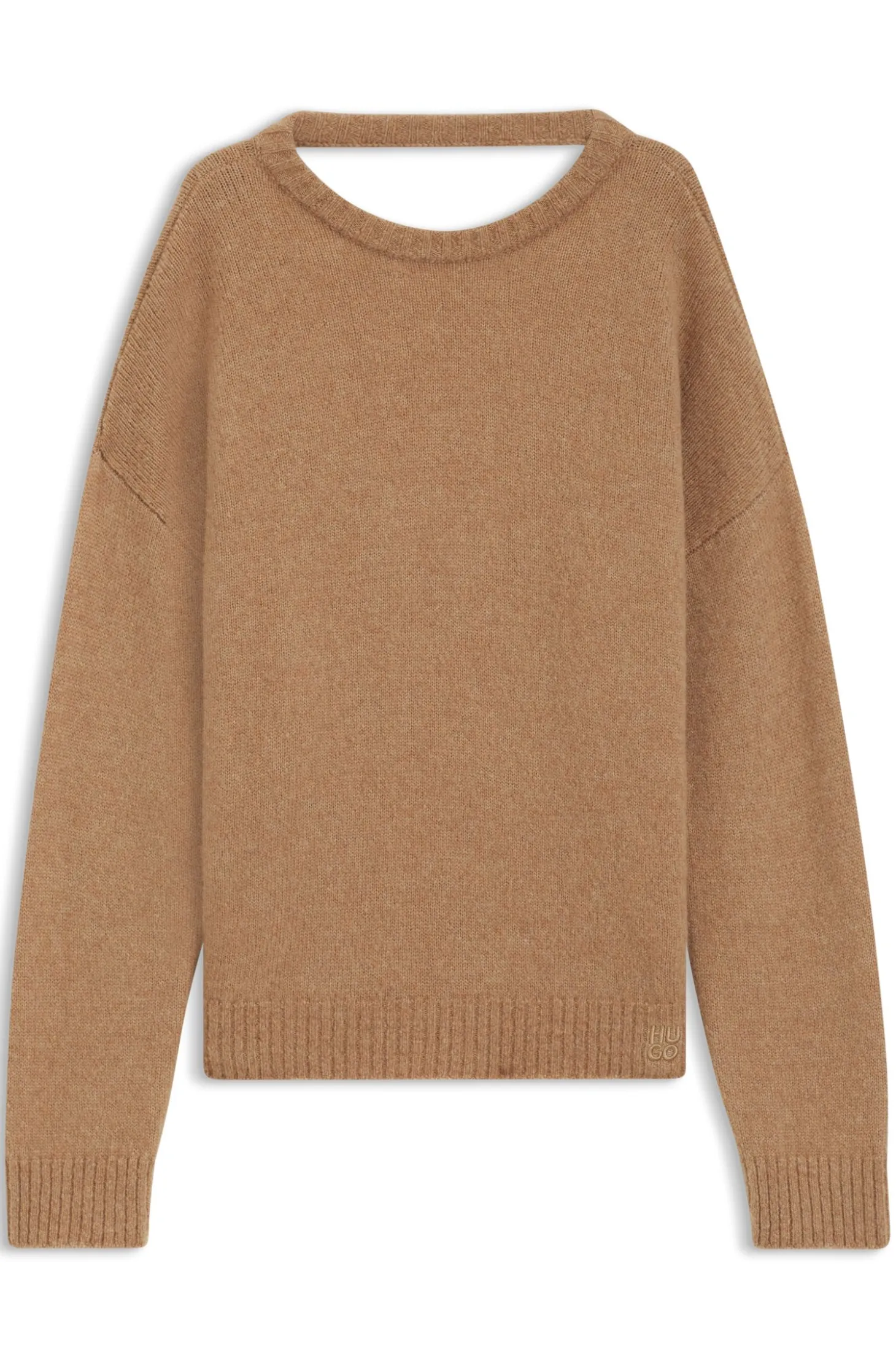 Oversized Pullover aus Woll-Mix