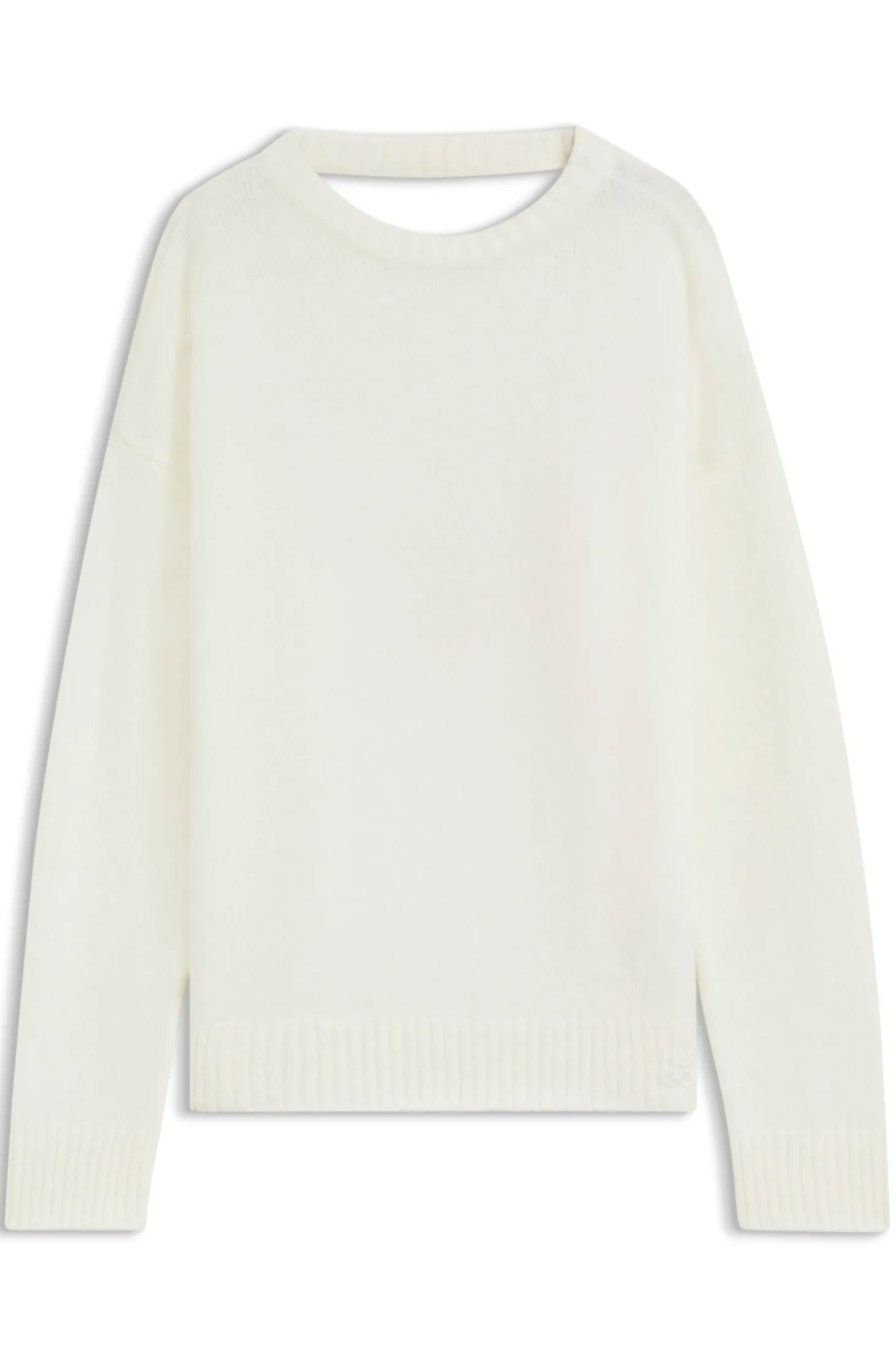 Oversized Pullover aus Woll-Mix