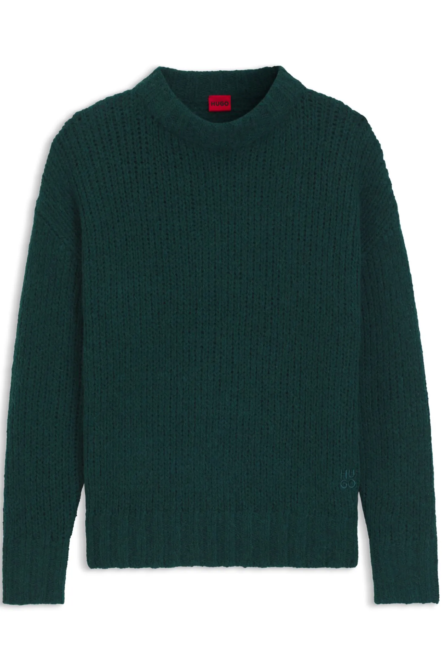 Oversized Pullover aus Woll-Mix