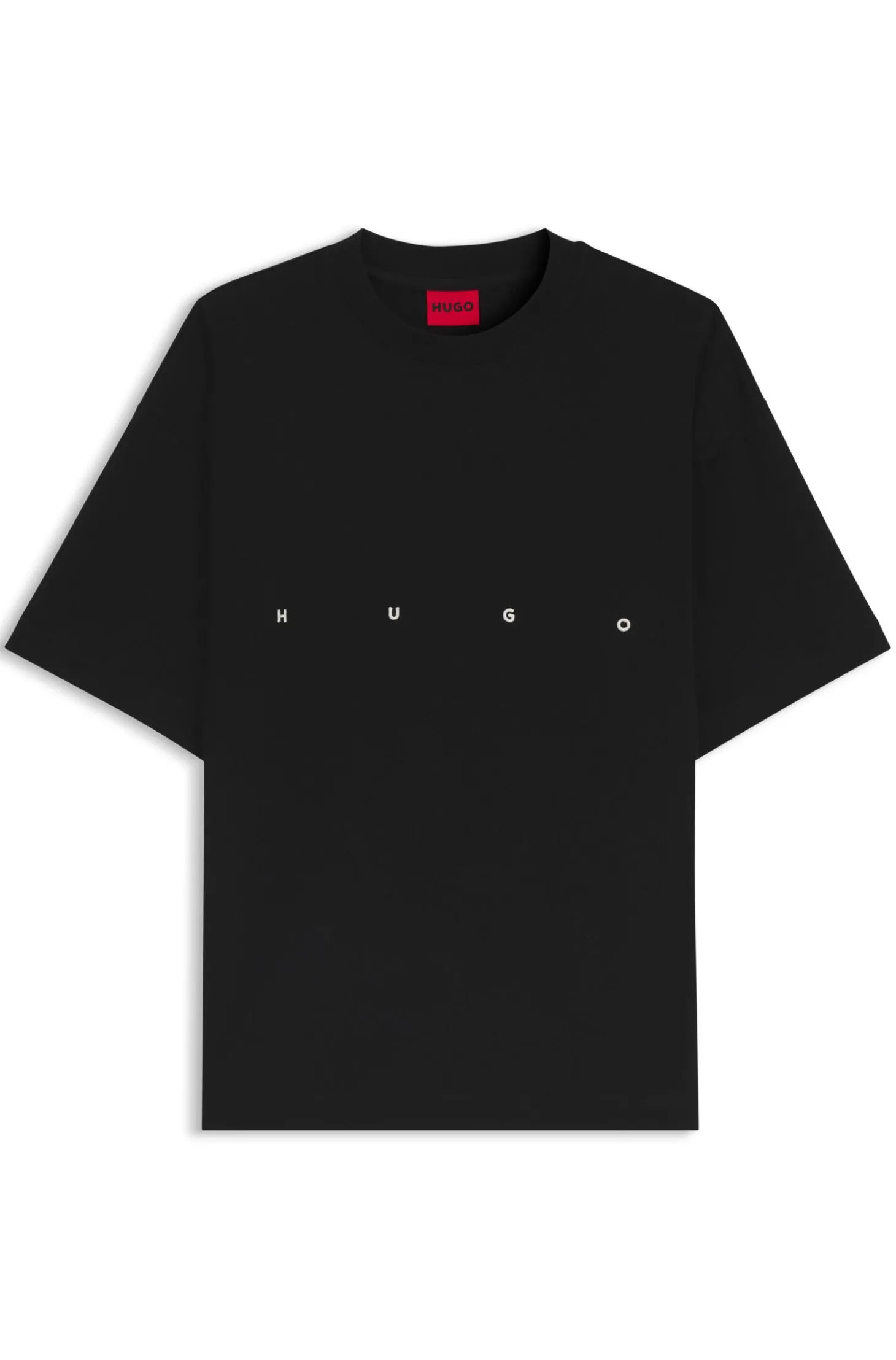 Oversized T-Shirt aus Baumwolle mit markantem Logo-Print