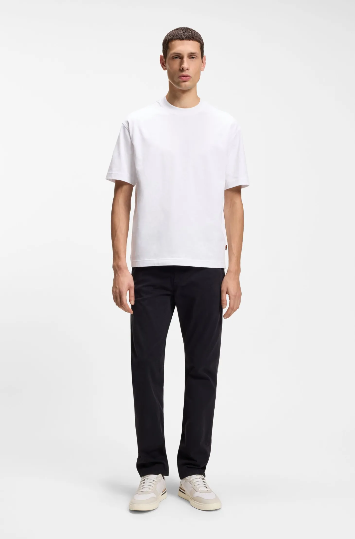 Oversized T-Shirt aus Baumwoll-Jersey