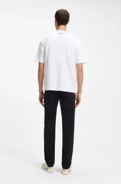 Oversized T-Shirt aus Baumwoll-Jersey