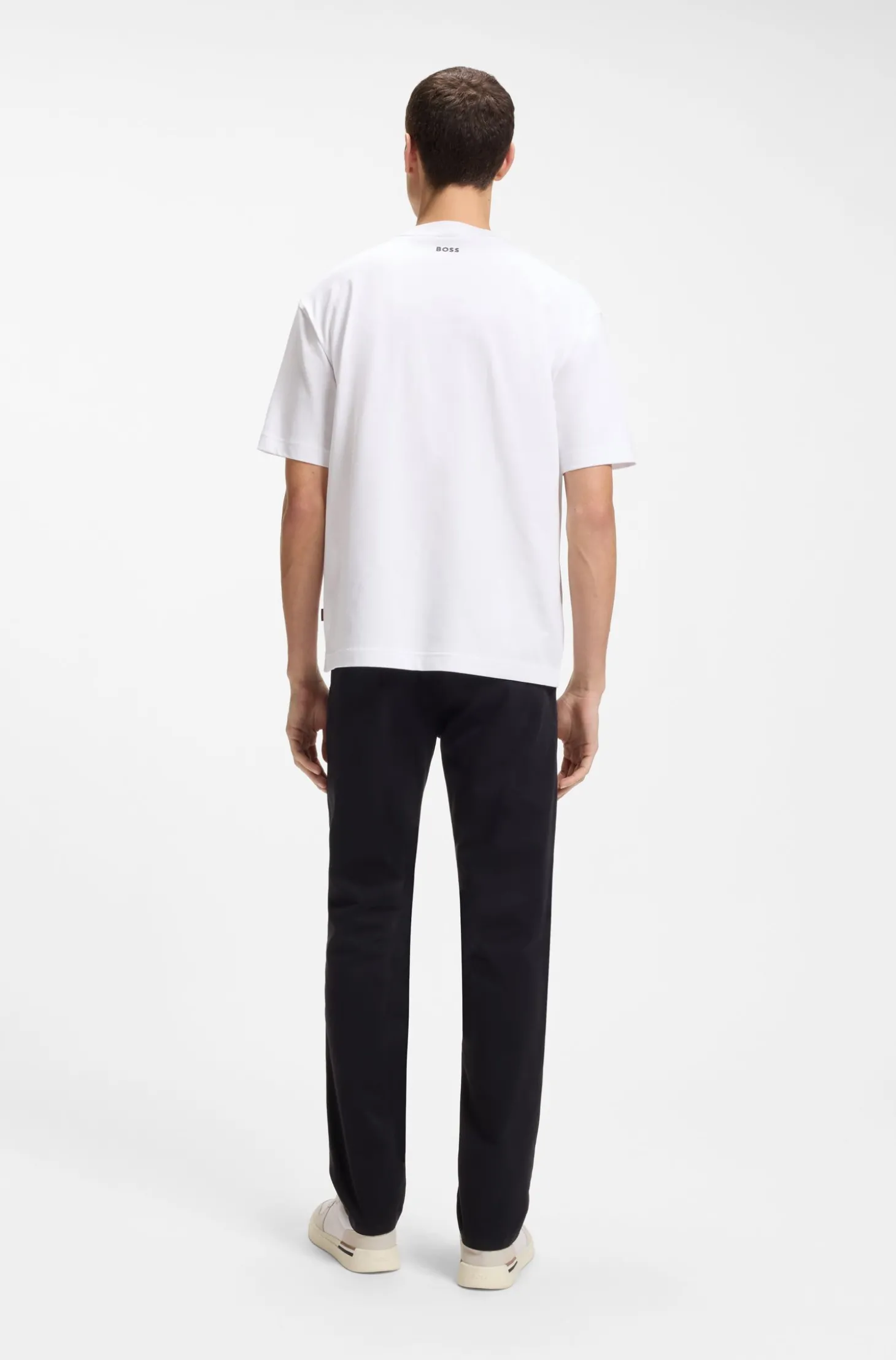 Oversized T-Shirt aus Baumwoll-Jersey
