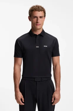 Paddy Active Poloshirt aus Stretch-Piqué