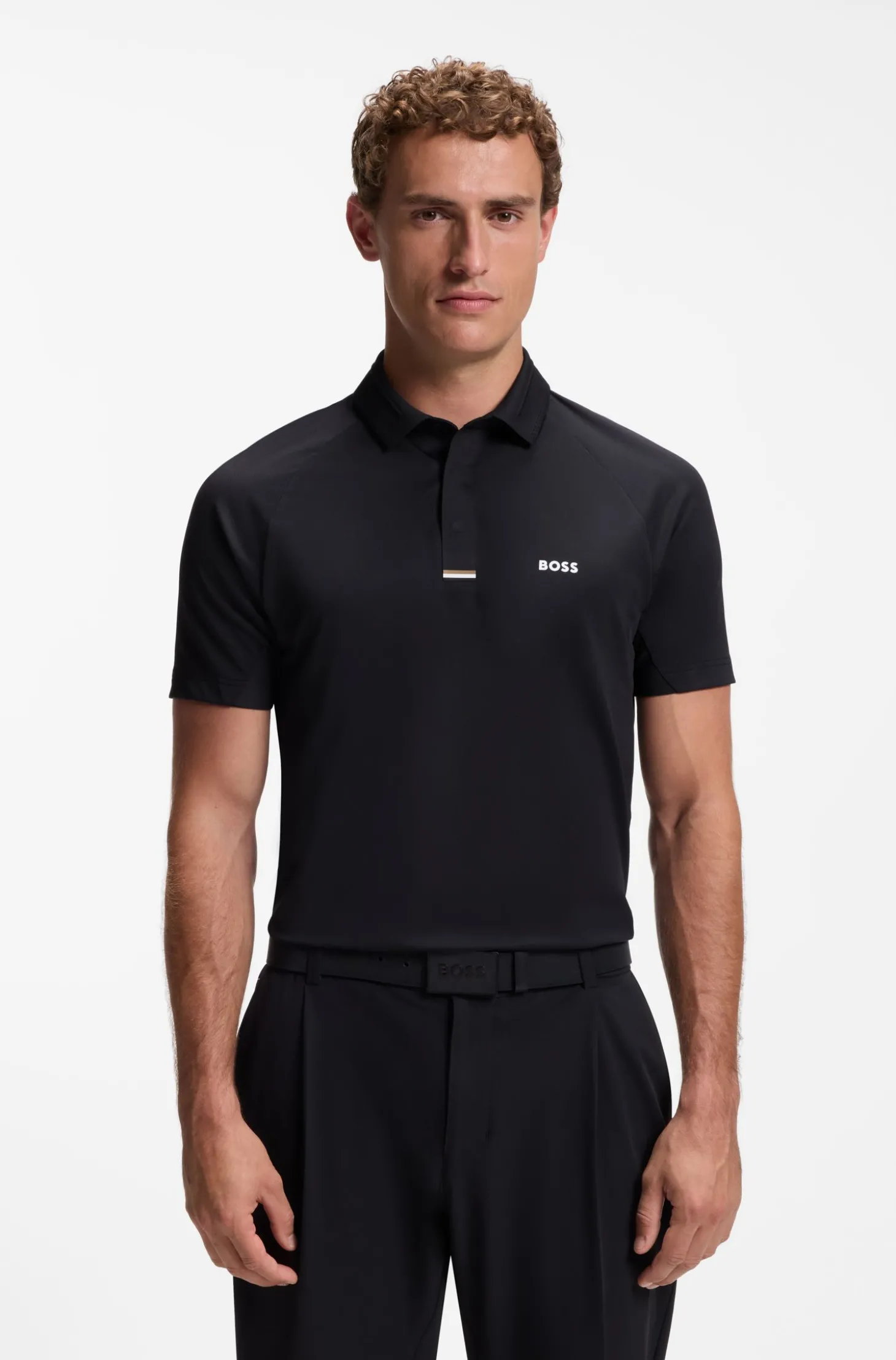 Paddy Active Poloshirt aus Stretch-Piqué