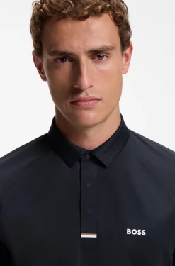 Paddy Active Poloshirt aus Stretch-Piqué