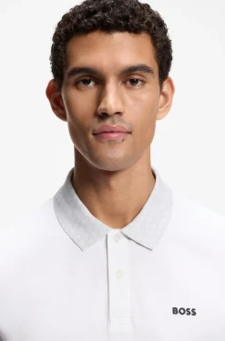 Paddy-Poloshirt aus feuchtigkeitsregulierender Stretch-Baumwolle