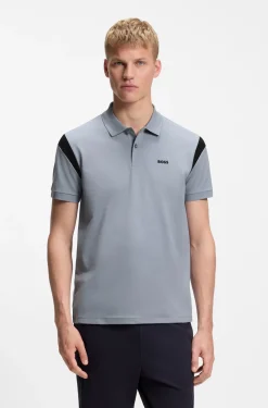 Paddy Poloshirt aus Stretch-Baumwolle
