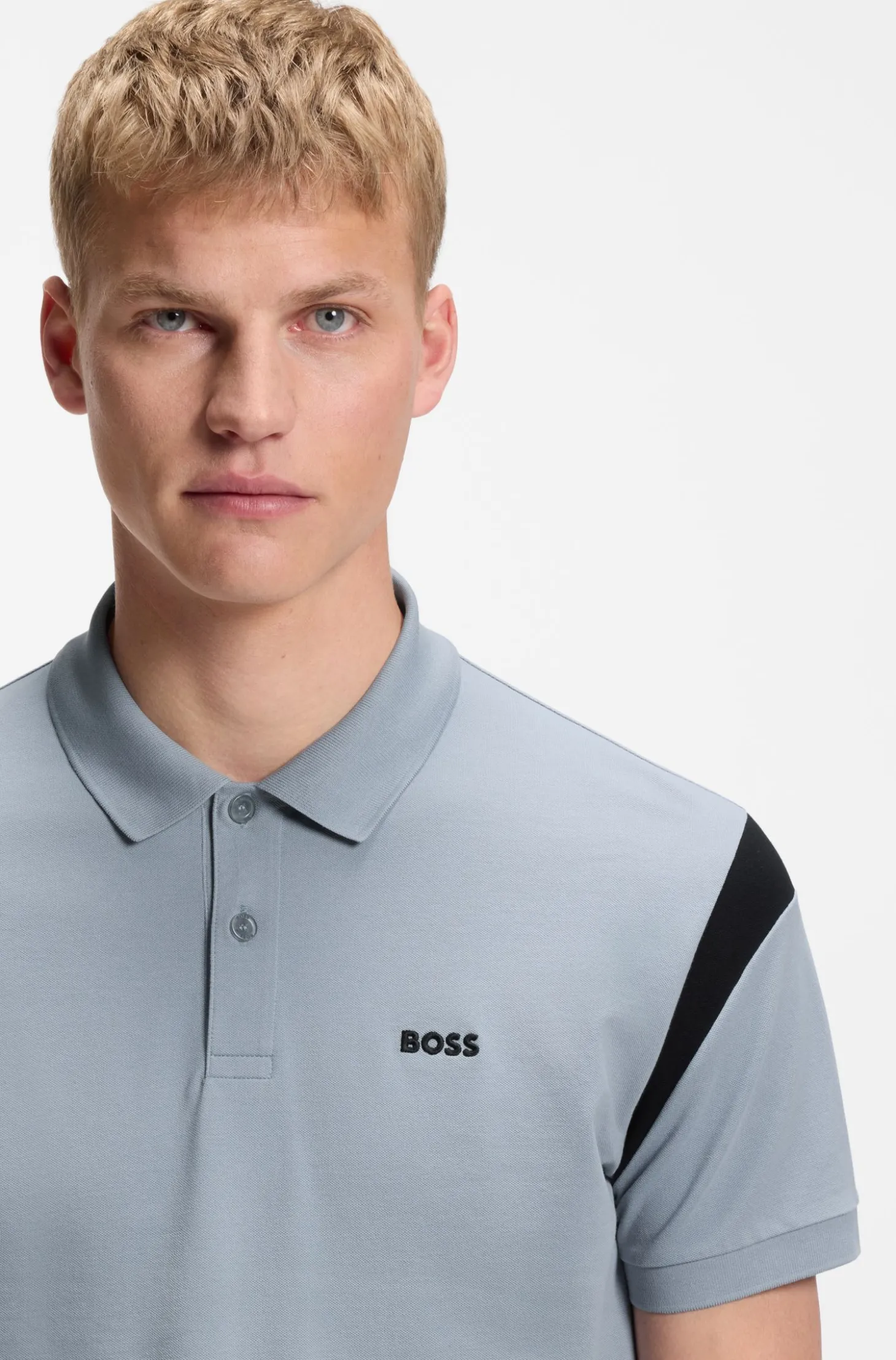 Paddy Poloshirt aus Stretch-Baumwolle