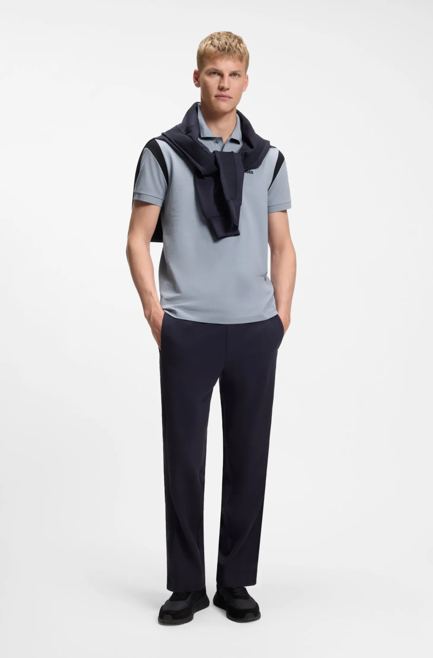 Paddy Poloshirt aus Stretch-Baumwolle