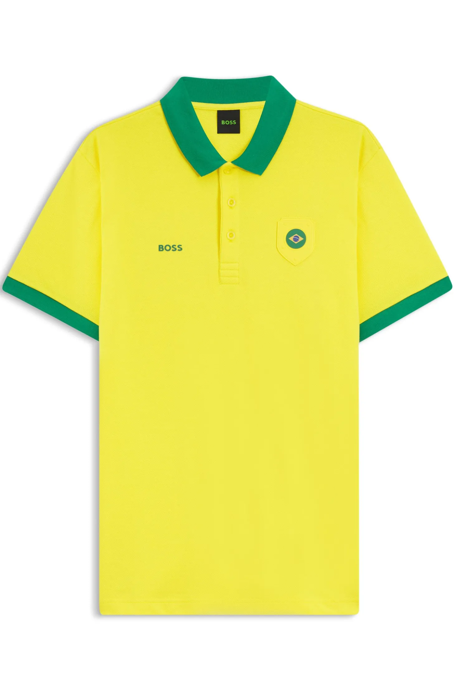 Paddy Poloshirt mit Landesflaggen-Details