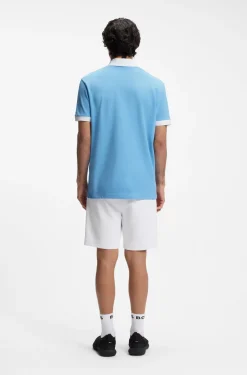 Paddy Poloshirt mit Landesflaggen-Details