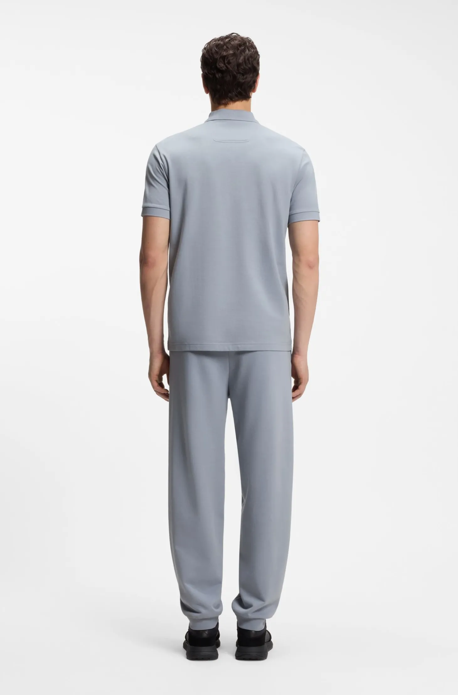 Paddy Poloshirt mit strukturiertem Logo-Patch