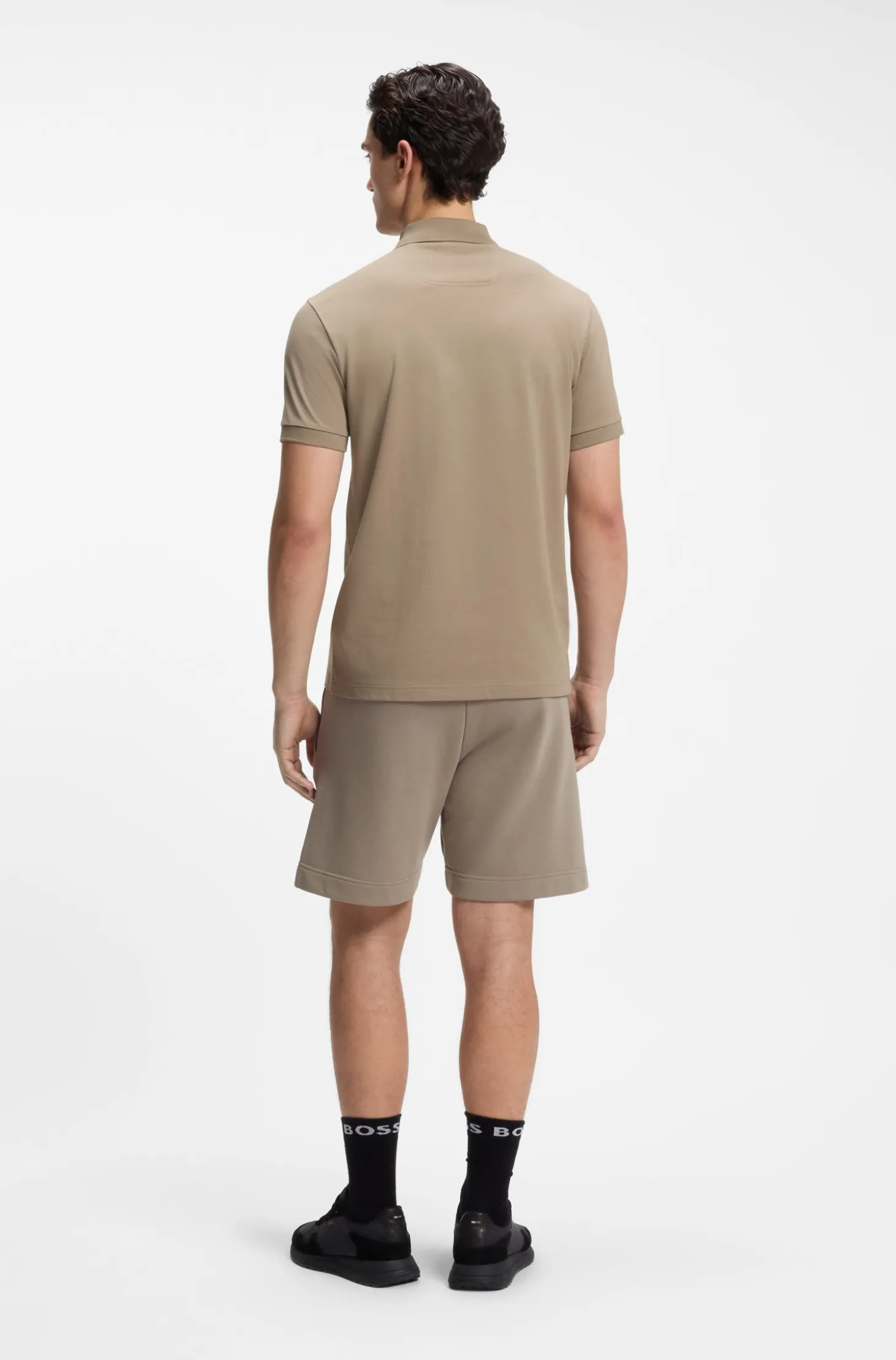 Paddy Poloshirt mit strukturiertem Logo-Patch