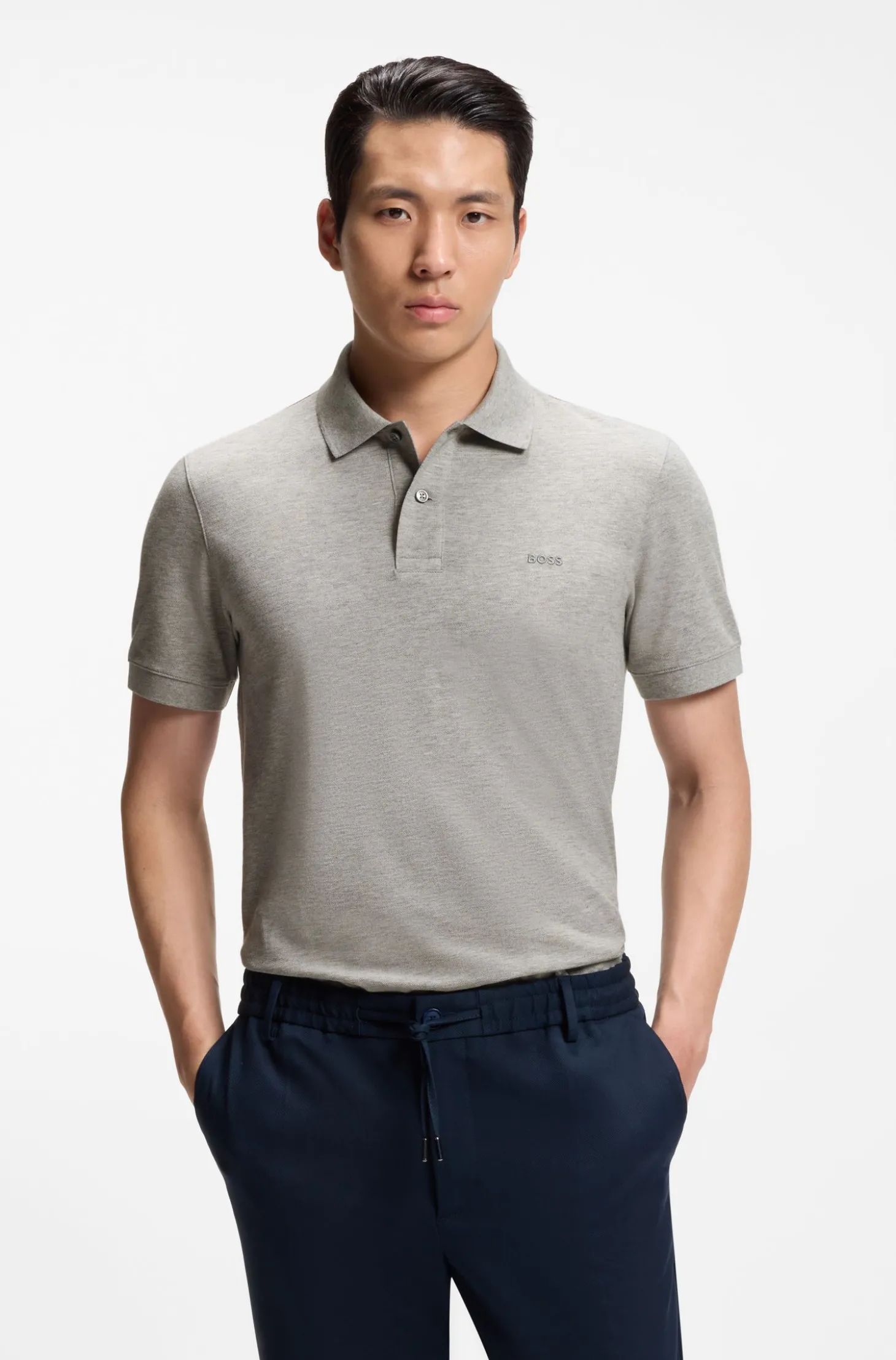 Pallas Poloshirt aus Baumwoll-Piqué mit Logo-Stickerei