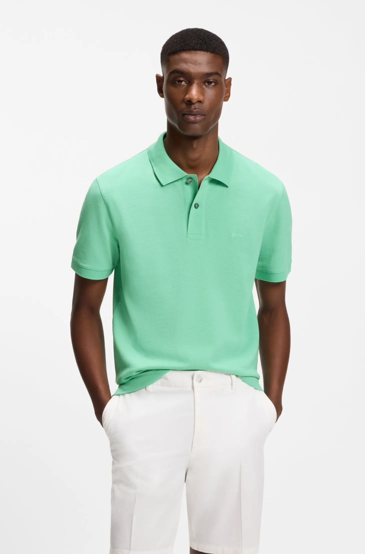 Pallas Poloshirt aus Baumwoll-Piqué mit Logo-Stickerei