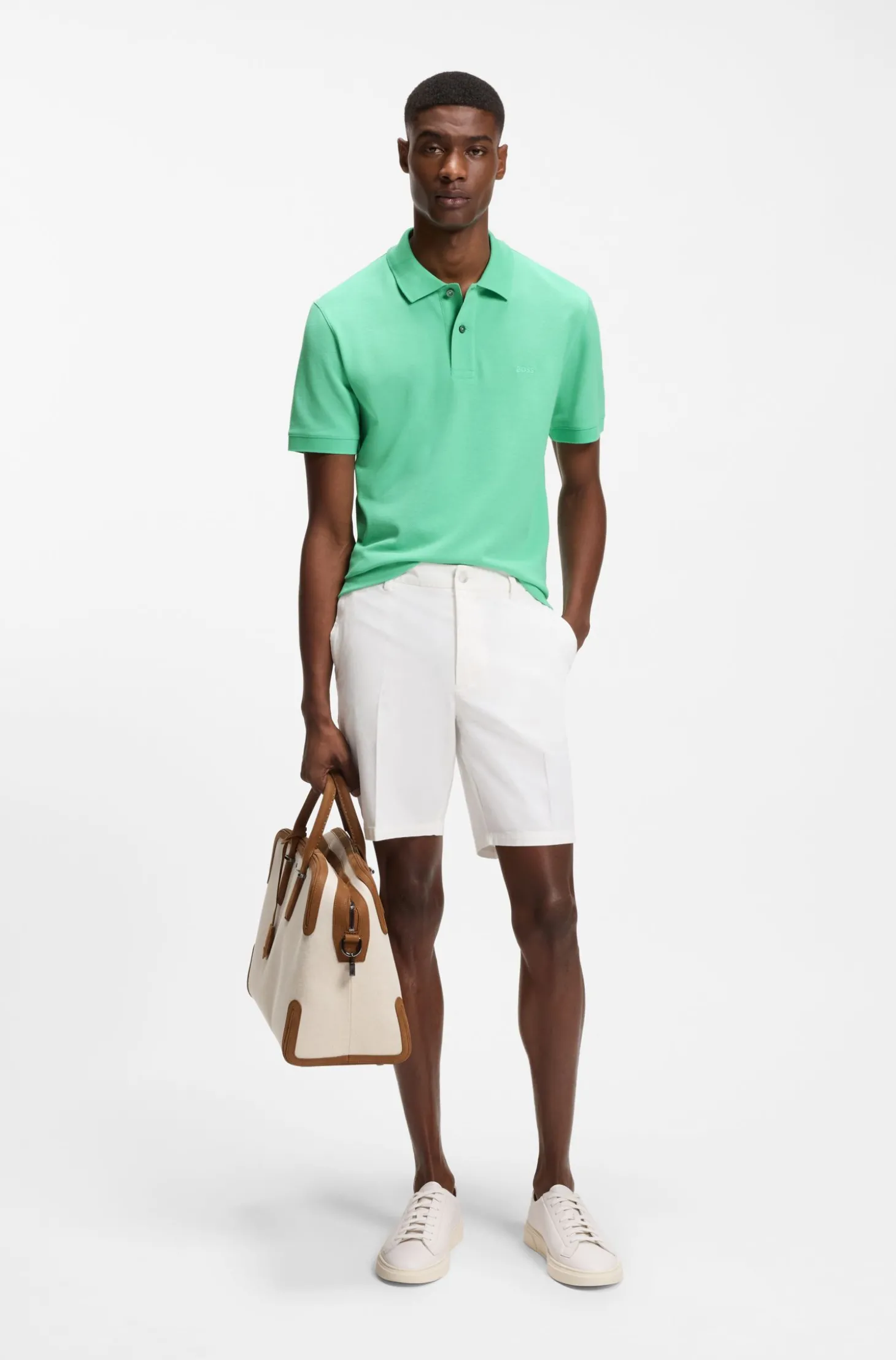 Pallas Poloshirt aus Baumwoll-Piqué mit Logo-Stickerei