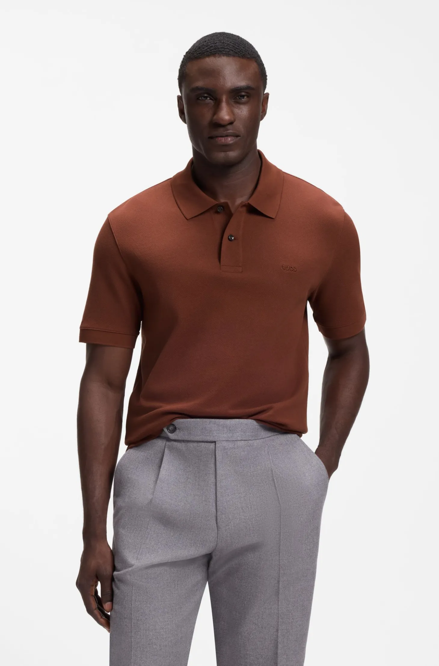 Pallas Poloshirt aus Baumwoll-Piqué mit Logo-Stickerei
