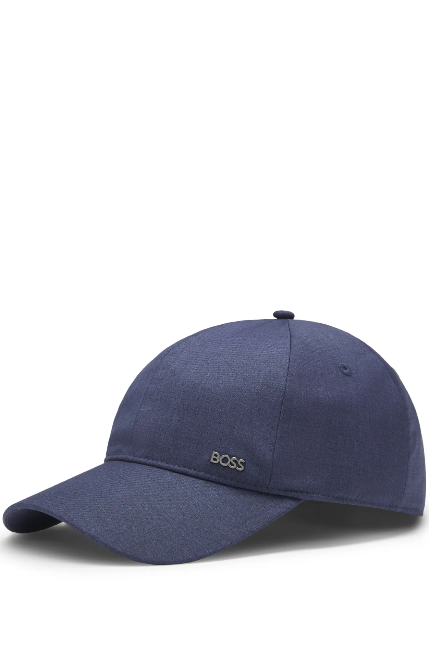 Performance Cap aus Air-Wolle mit metallenem Logo-Schriftzug
