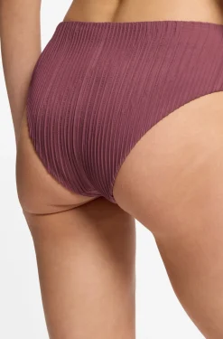 Plissé-Bikinihose mit Double-B-Monogramm