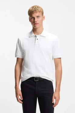 Poloshirt aus Baumwoll-Piqué mit Logo-Detail
