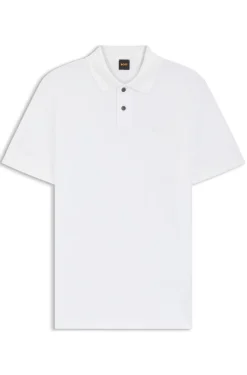 Poloshirt aus Baumwoll-Piqué mit Logo-Detail