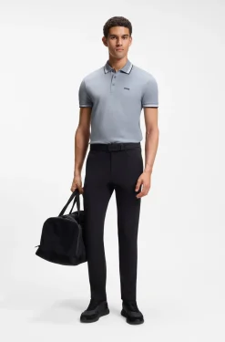 Poloshirt aus Baumwoll-Piqué mit Logo-Details