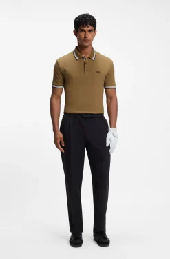 Poloshirt aus Baumwoll-Piqué mit Logo-Details