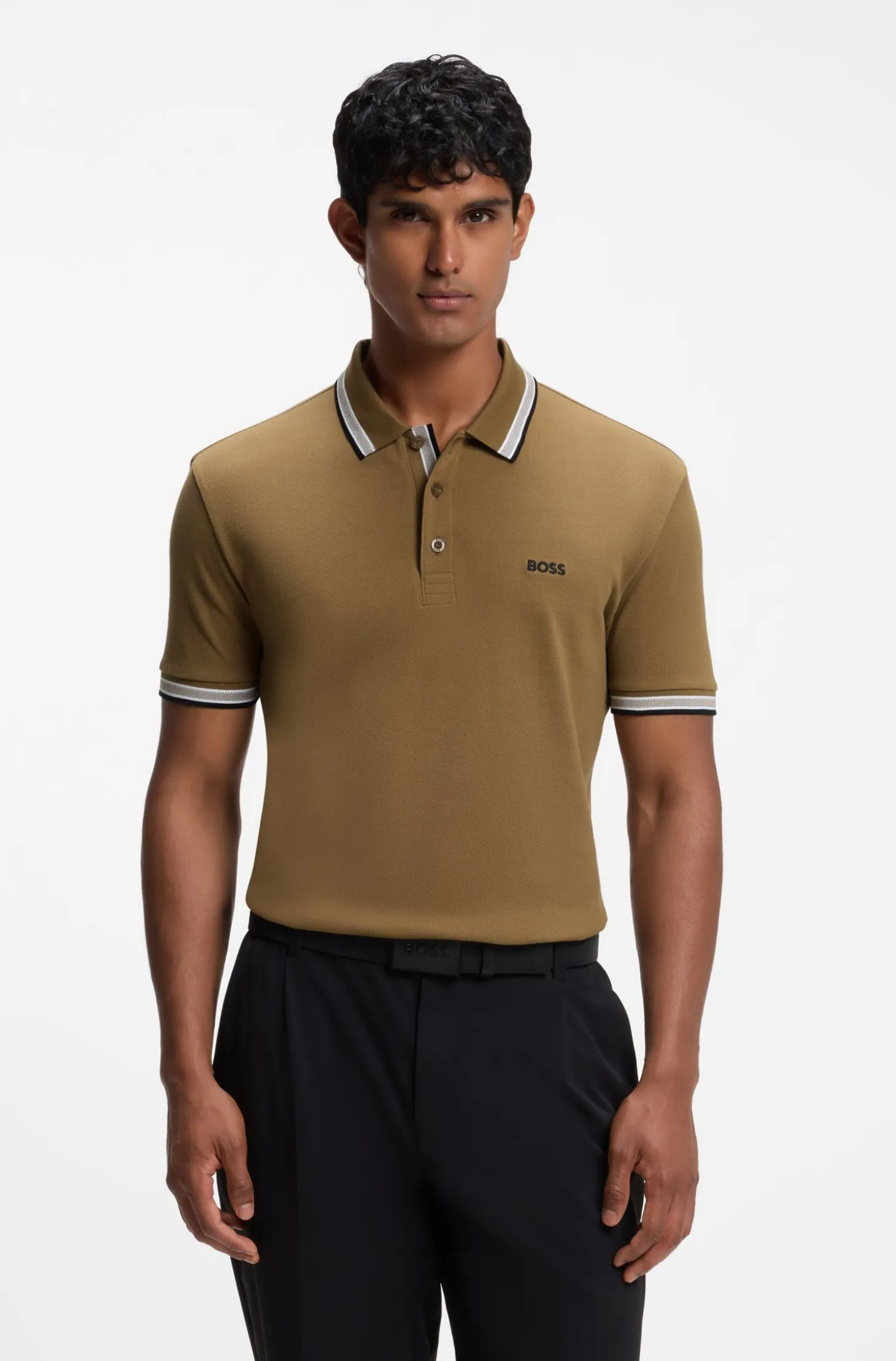 Poloshirt aus Baumwoll-Piqué mit Logo-Details
