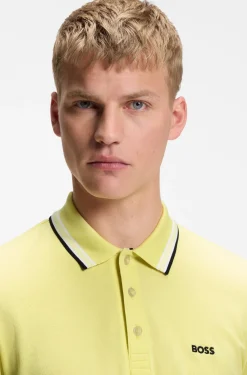 Poloshirt aus Baumwoll-Piqué mit Logo-Details