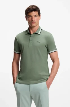 Poloshirt aus Baumwoll-Piqué mit Logo-Details